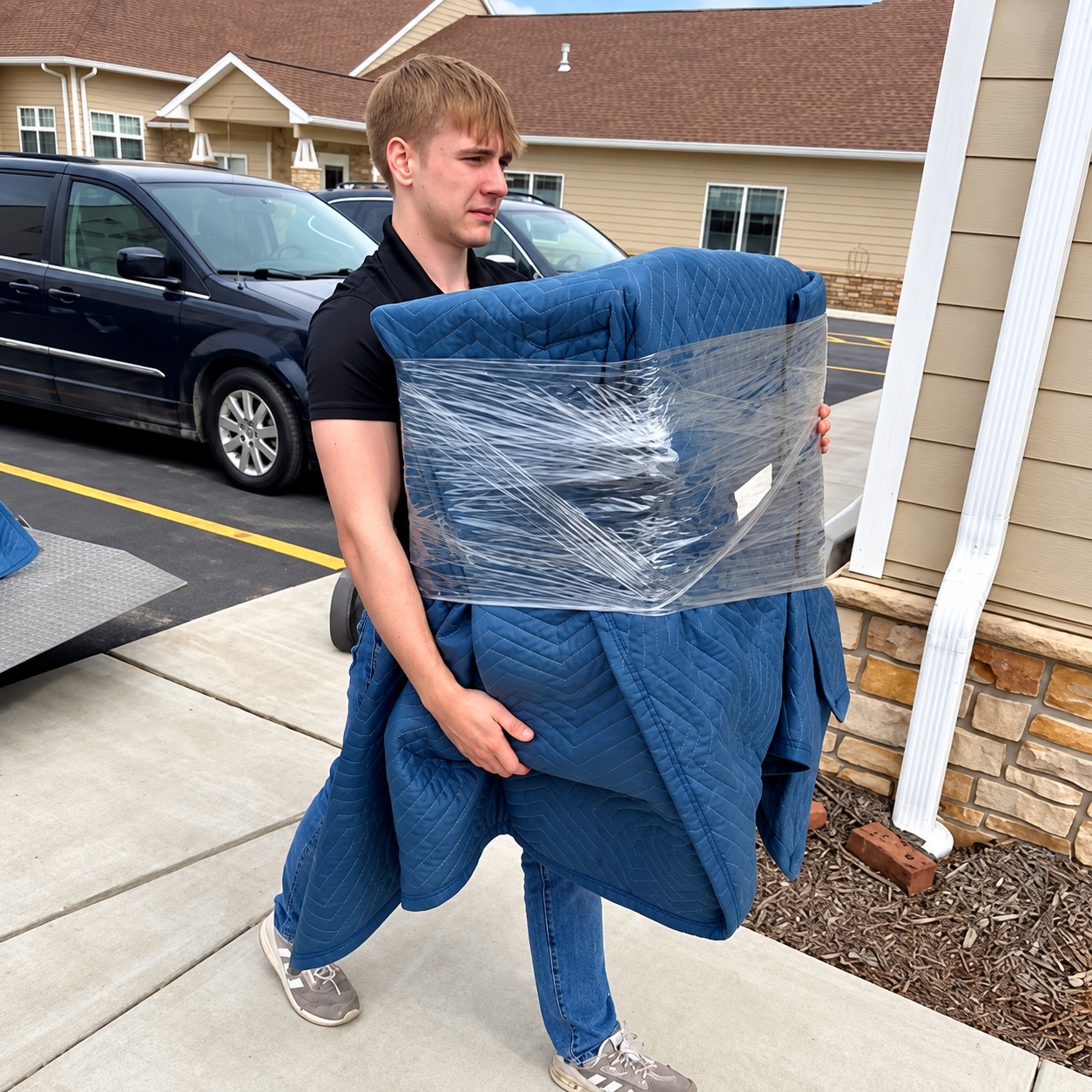 Peak Movers crew handling a move in the Fox Valley area