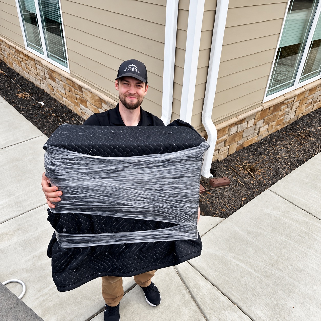 Peak Movers crew handling a move in the Central Wisconsin area